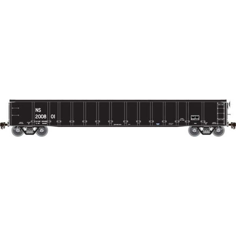 Atlas 20000725 HO Scale Thrall 2743 Gondola Norfolk Southern NS 200801 -  NOS