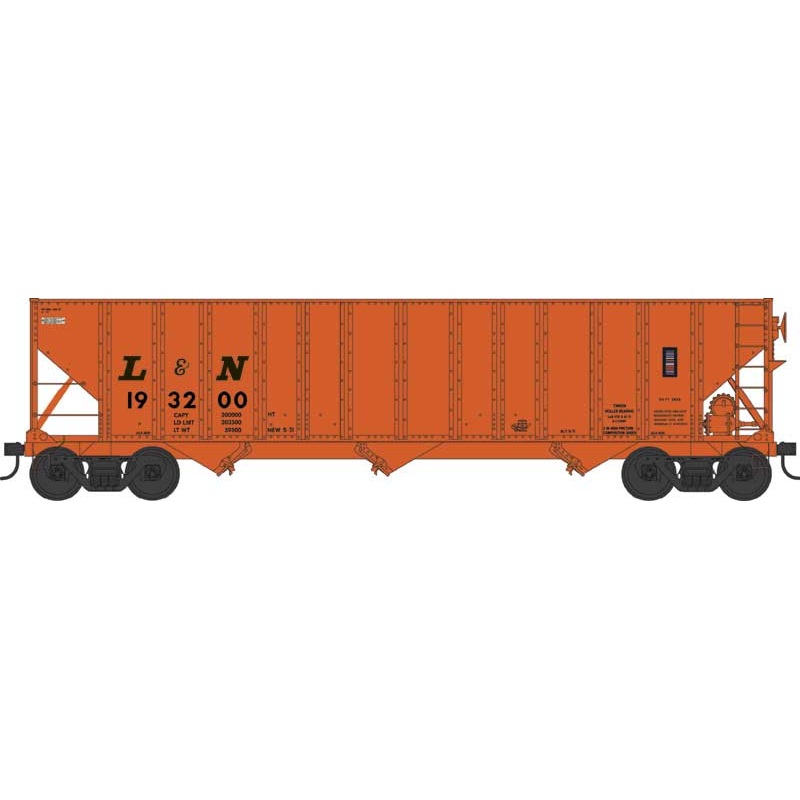 Bowser 43206 HO Scale 100 Ton 3-Bay Hopper Louisville & Nashville L&N 193217