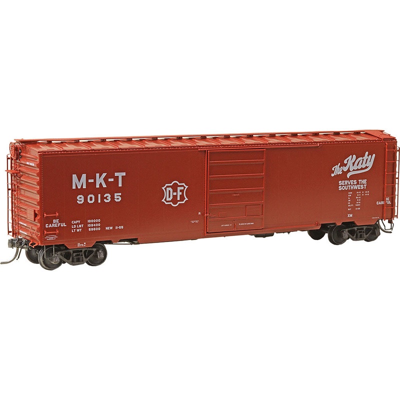 Kadee 6416 HO 50' PS-1 Boxcar Missouri Kansas Texas MKT 90135