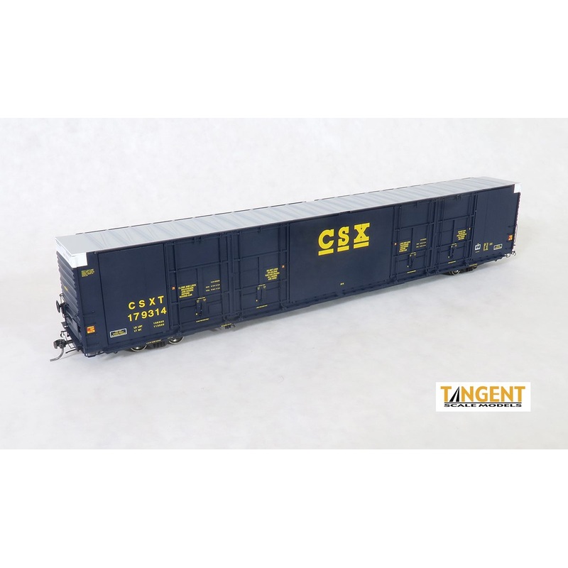 Tangent 25517-03 HO Scale 86' Quad Door Auto Parts Boxcar CSX 179314