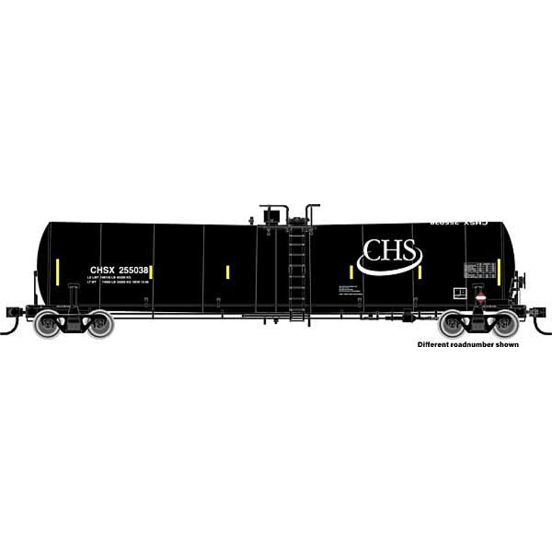 Walthers 910-1255 HO Scale Trinity 25,000 Gal Tank Car Cenex Harvest States Coop CHSX 255057