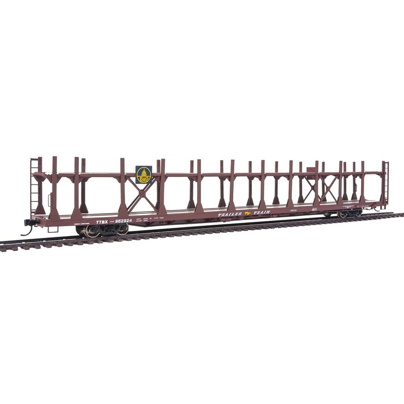 Walthers 910-8005 HO Scale Bi- Level Open Auto Carrier Baltimore & Ohio B&O 962924