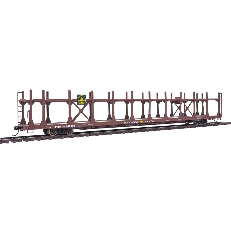 Walthers 910-8006 HO Scale Bi- Level Open Auto Carrier Baltimore & Ohio B&O 962934