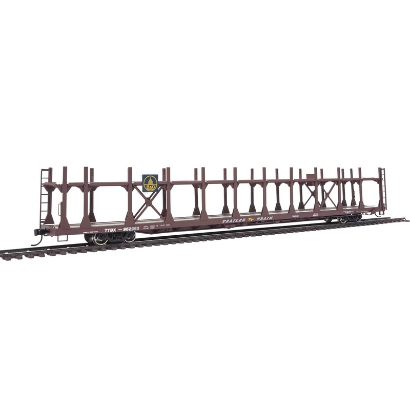 Walthers 910-8008 HO Scale Bi- Level Open Auto Carrier Baltimore & Ohio B&O 962950