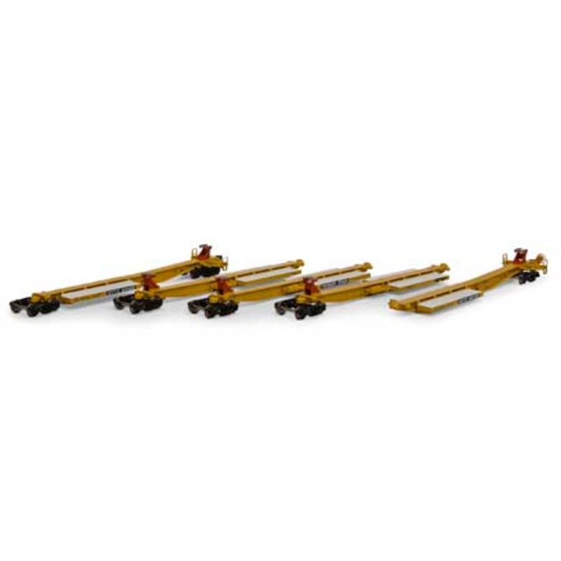 Athearn 15666 HO Scale Impack 5-Unit Spine Car UTTX 60108