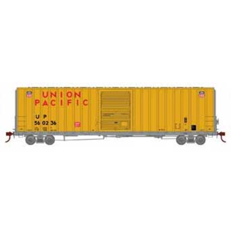 Athearn 16119 HO Scale FMC 60' Double Door Hi-Cube Boxcar Union Pacific UP 560236