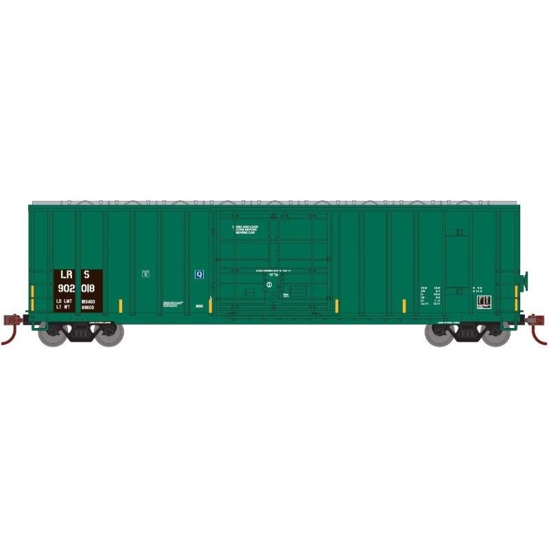 Athearn 87450 HO Scale 50' Superior Plug Door Boxcar Laurinburg and Southern LRS 902026 - USED