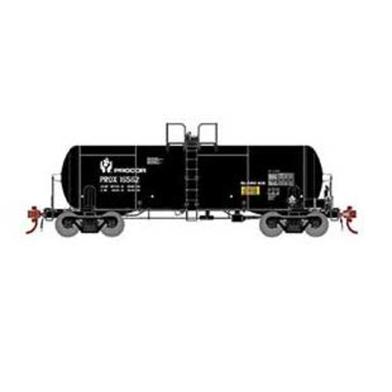 Athearn Genesis G25755 HO Scale 13,000 Gallon Acid Tank Car Procor "Black" PROX 16562