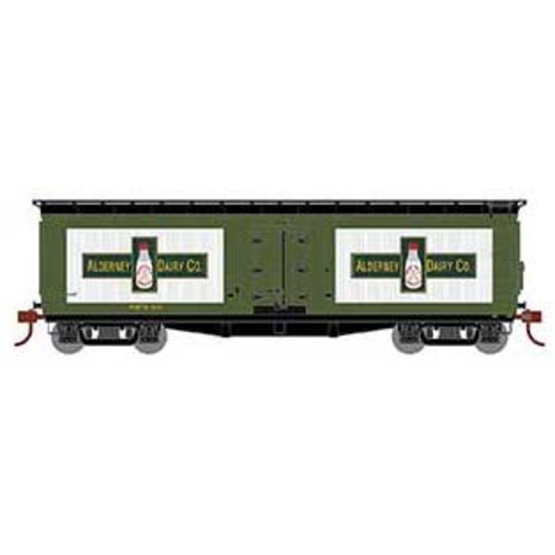 Athearn HO Scale 84717 40' Pfaudler Milk Car Alderney Dairy NMCX 104