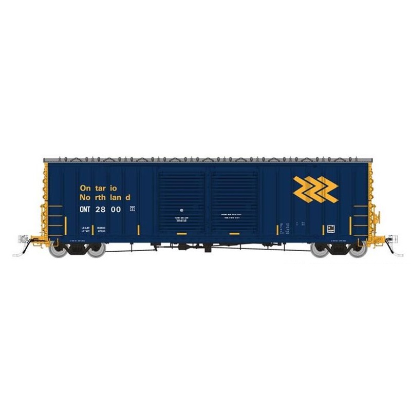 Rapido Trains 170009A HO Scale PCF B70 Boxcar Ontario Northland ONT (# Varies)