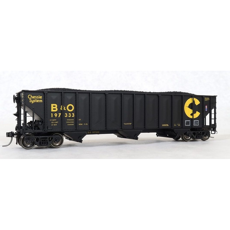 Tangent Scale Models 24160-32 PS 3562 Coal Hopper Chessie System B&O 197449