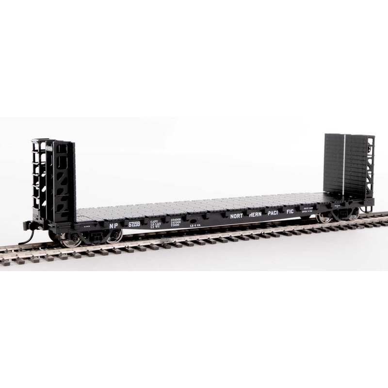 Walthers 910-5912 HO GSC Bulkhead Flatcar Northern Pacific NP 67159
