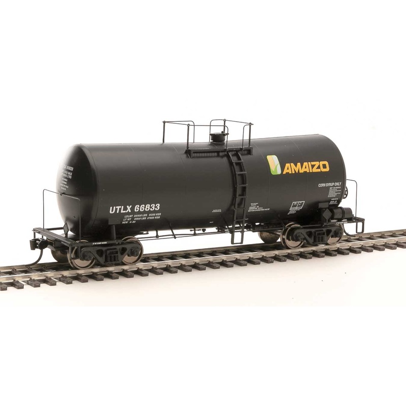 Walthers 920-100159 HO Scale 16,000 Gallon Funnel Flow Tank Car Amaizo UTLX 66833