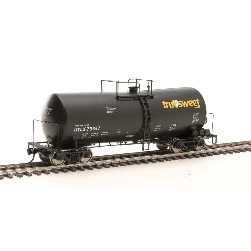 Walthers 920-100163 HO Scale 16,000 Gallon Funnel Flow Tank Car Tru Sweet UTLX 75847
