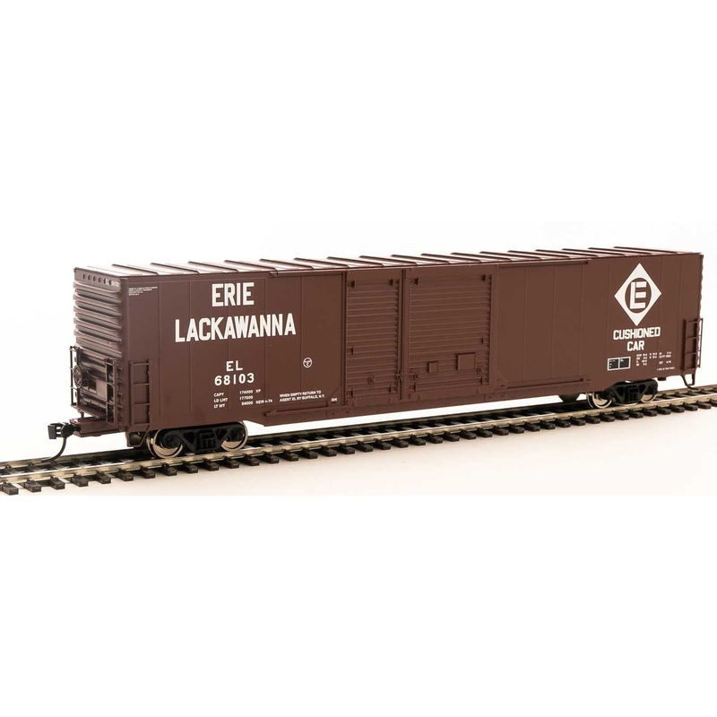 Walthers Mainline 910-3207 HO Scale 60' PS Auto Parts Boxcar Erie Lackawanna EL 68080