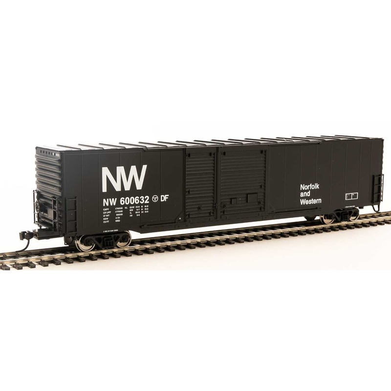 Walthers Mainline 910-3210 HO Scale 60' PS Auto Parts Boxcar Norfolk & Western NW 600632