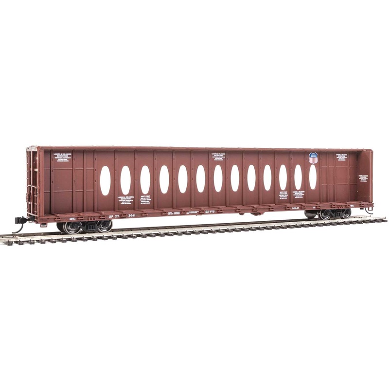 Walthers Mainline 910-4817 HO Scale 72' Centerbeam Flatcar Union Pacific UP 273061