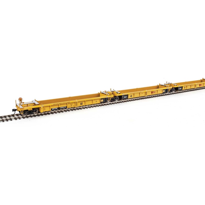 Walthers Mainline 910-55652 HO Scale 5-Unit Rebuilt 40' Well Car TTX DTTX 748273