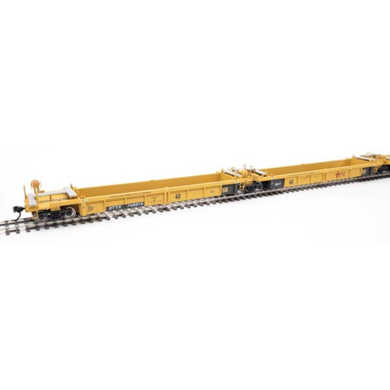 Walthers Mainline 910-55655 HO Scale 5-Unit Rebuilt 40' Well Car TTX DTTX 748876