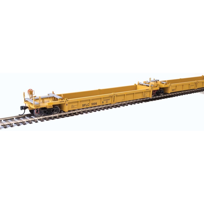 Walthers Mainline 910-55656 HO Scale 5-Unit Rebuilt 40' Well Car SFLC 1006 A-E