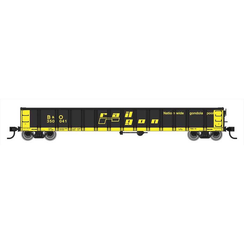 Walthers MainLine 910-6204 53' Gondola ex-Railgon Chessie System B&O 350380 - USED
