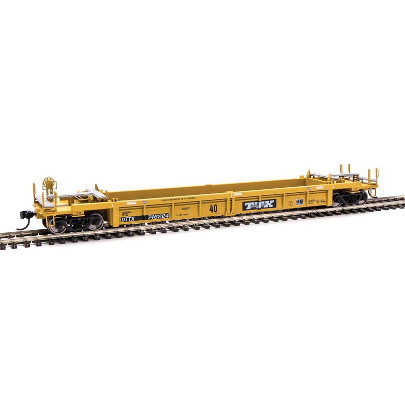 Walthers Mainline 910-8403 HO Scale Thrall Rebuilt 40' Well Car TTX DTTX 746224