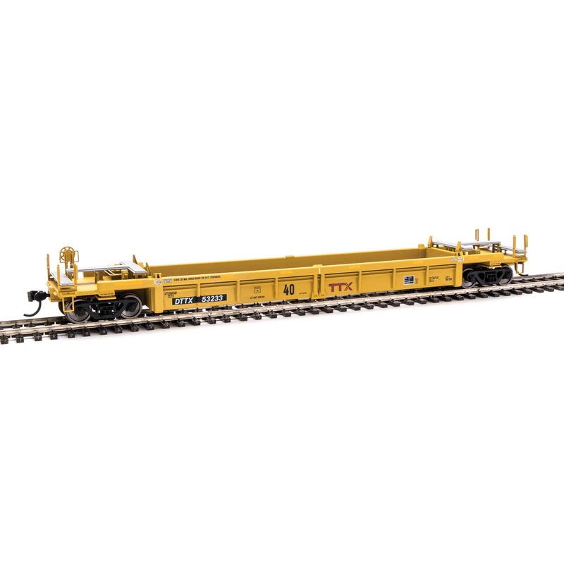 Walthers Mainline 910-8405 HO Scale Thrall Rebuilt 40' Well Car TTX DTTX 53233