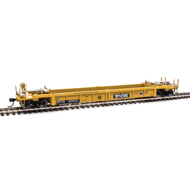 Walthers Mainline 910-8414 HO Scale Thrall Rebuilt 40' Well Car TTX DTTX 53249