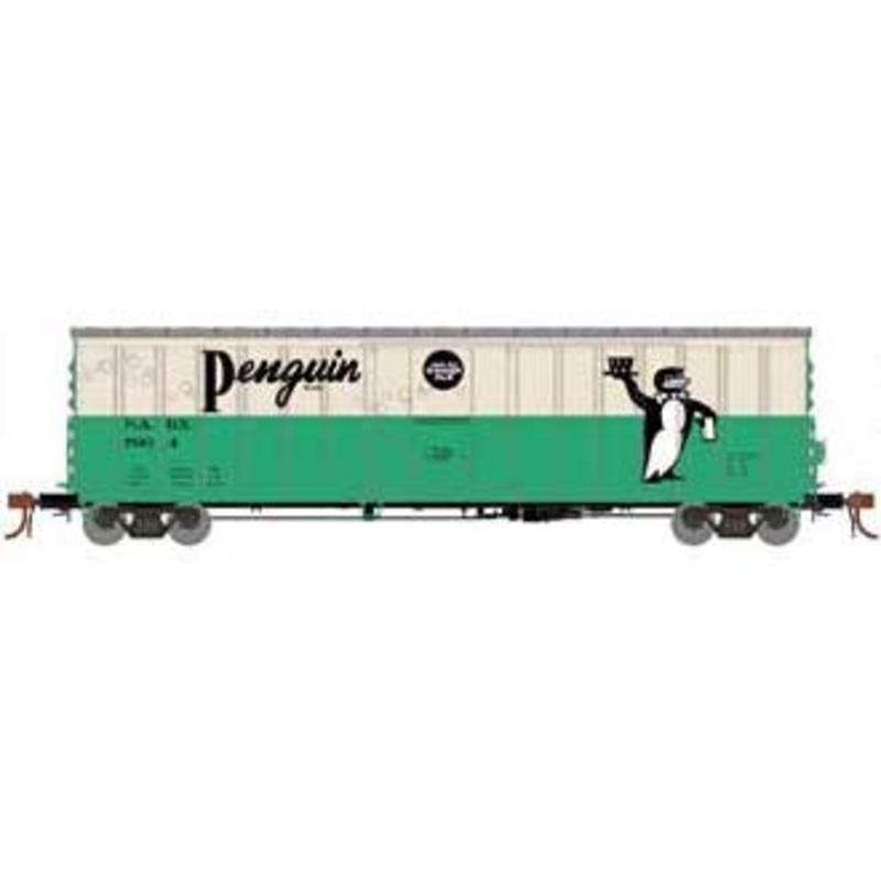 Athearn 18446 HO Scale 50' NACC Boxcar Penguin Ginger Ale NADX 7004