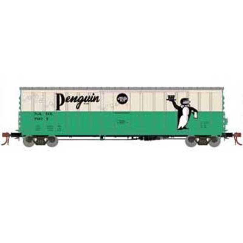 Athearn 18447 HO Scale 50' NACC Boxcar Penguin Ginger Ale NADX 7007