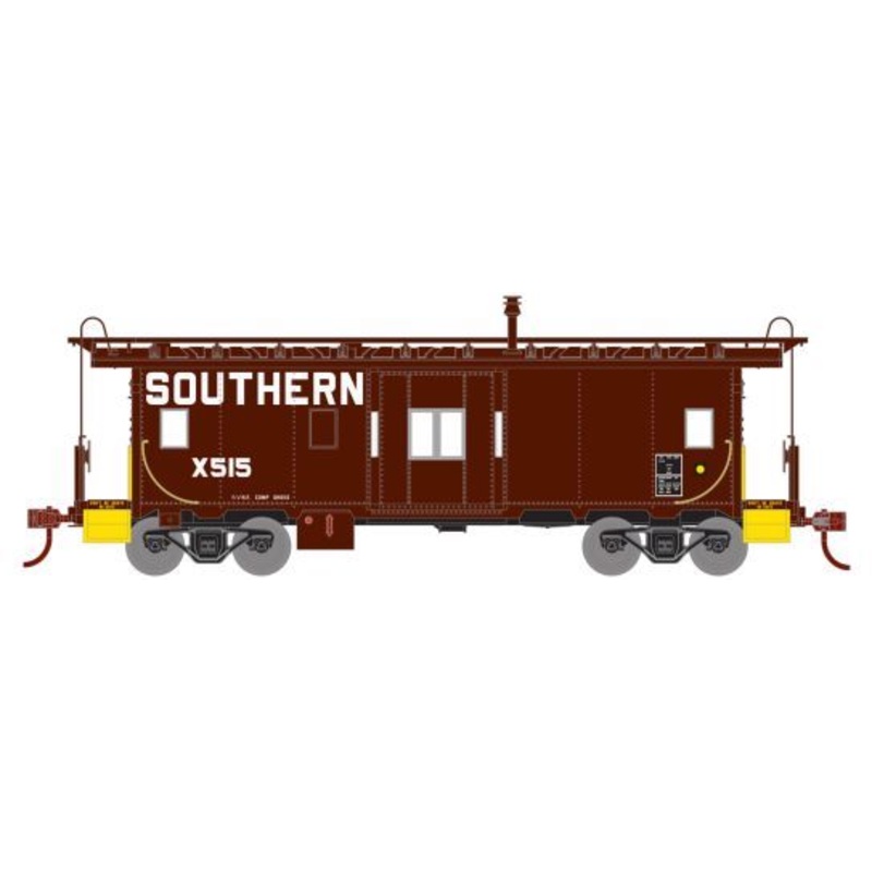 Athearn 74849 HO Scale Bay Window Caboose Southern X515 - NOS