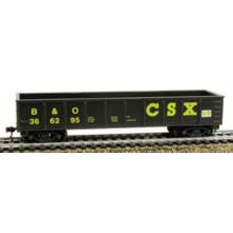 Model Power 98509 HO Scale 40' Gondola CSX B&O 366295 - NOS