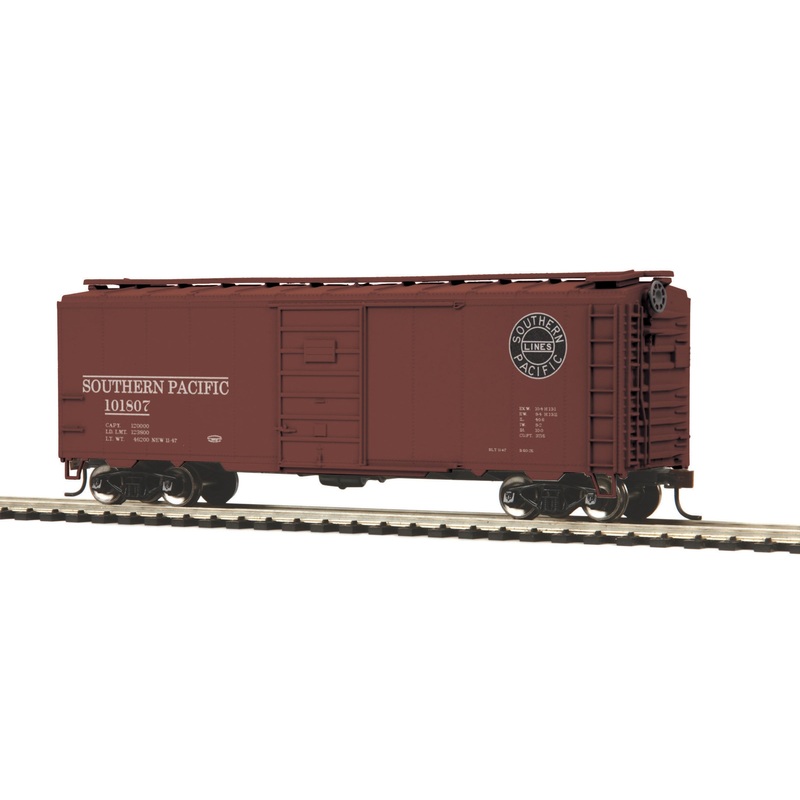 MTH 81-17404 HO Scale 40' PS-1 Boxcar Southern Pacific SP 101807 - NOS