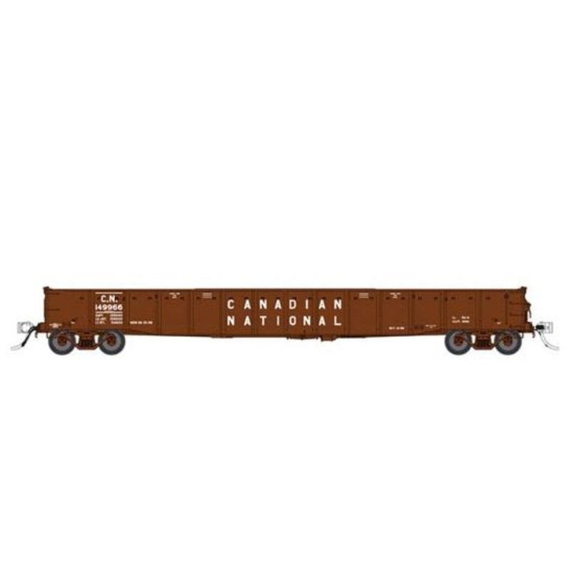 Rapido Trains 50049A HO Scale 52'6" Mill Gondola Canadian National CN #Varies