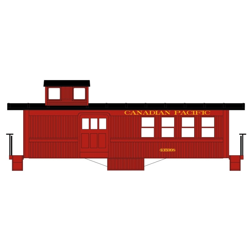 Roundhouse 84327 HO Scale Drovers Caboose Canadian Pacific CP 435998 - NOS