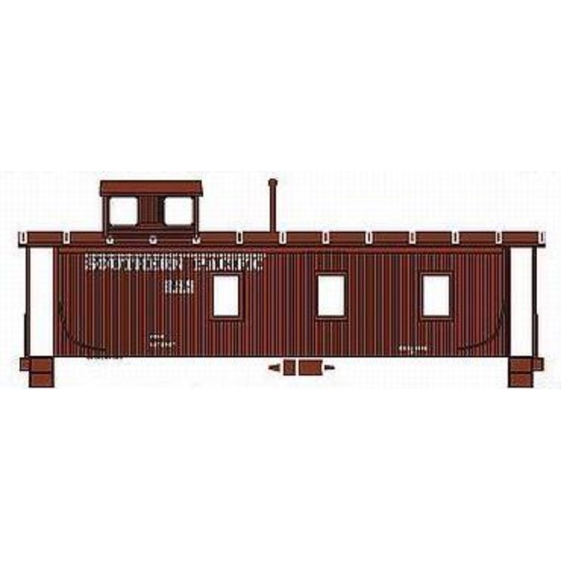 Roundhouse 84389 HO Scale 3 Window Caboose Southern Pacific SP 656 - NOS