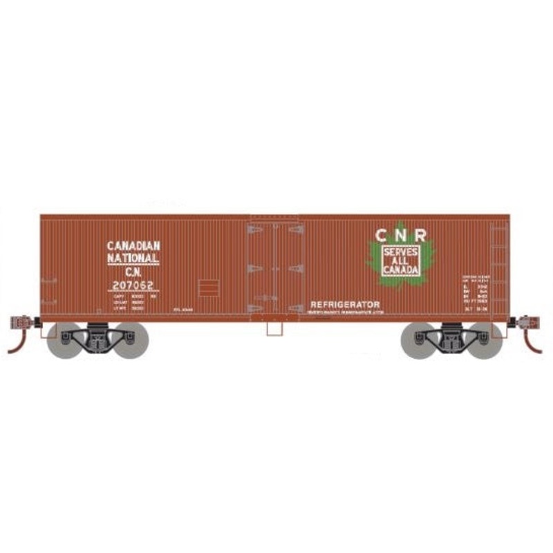 Roundhouse 85597 HO Scale 40' Wood Reefer Canadian Pacific CP 207240 - NOS