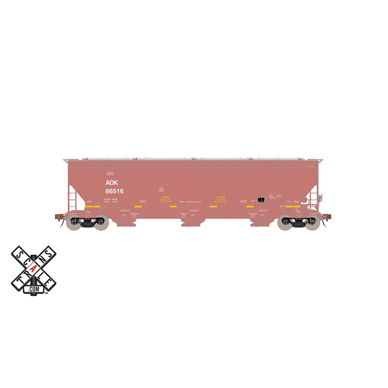 ScaleTrains Rivet 33277 HO Scale Gunderson 5188 Covered Hopper AOK 66516