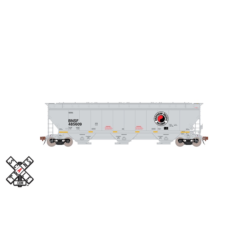 ScaleTrains Rivet 33288 HO Scale Gunderson 5188 Covered Hopper "NP Heritage" BNSF 485609