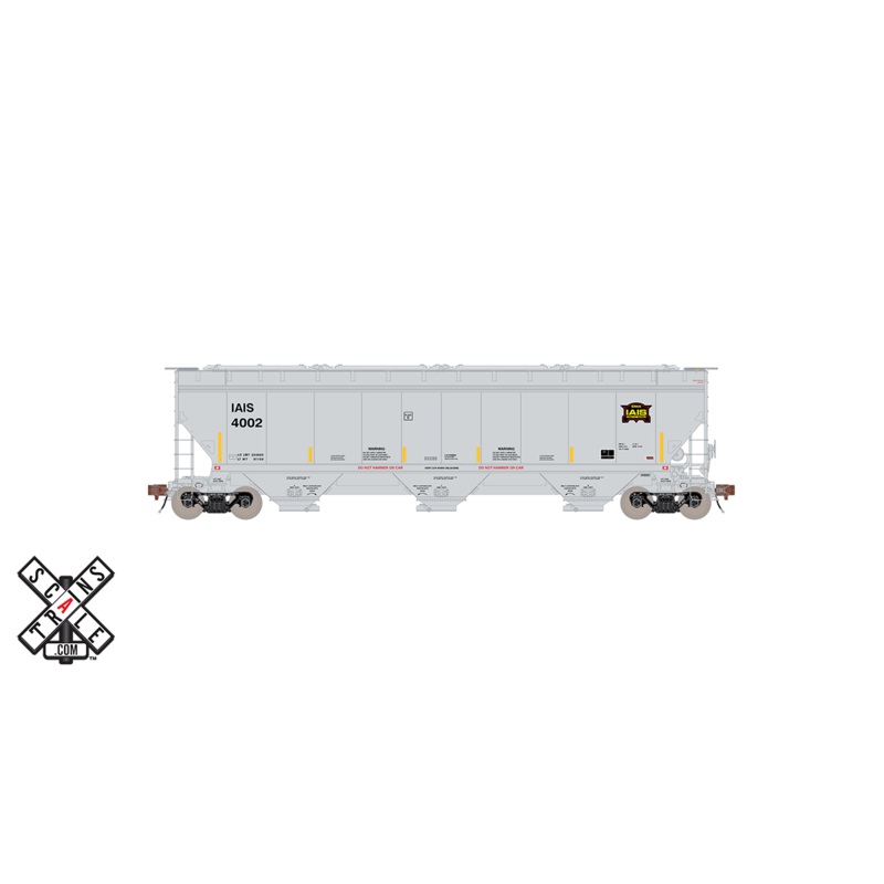 ScaleTrains Rivet 33323 HO Scale Gunderson 5188 Covered Hopper Iowa Interstate IAIS 4049