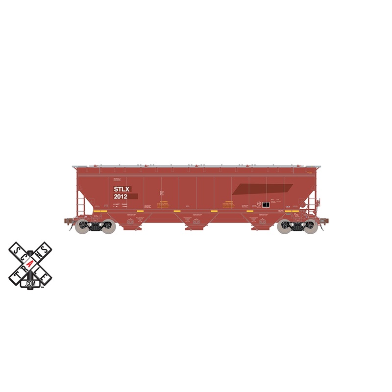 ScaleTrains Rivet 33338 HO Scale Gunderson 5188 Covered Hopper ex-BNSF STLX 2036