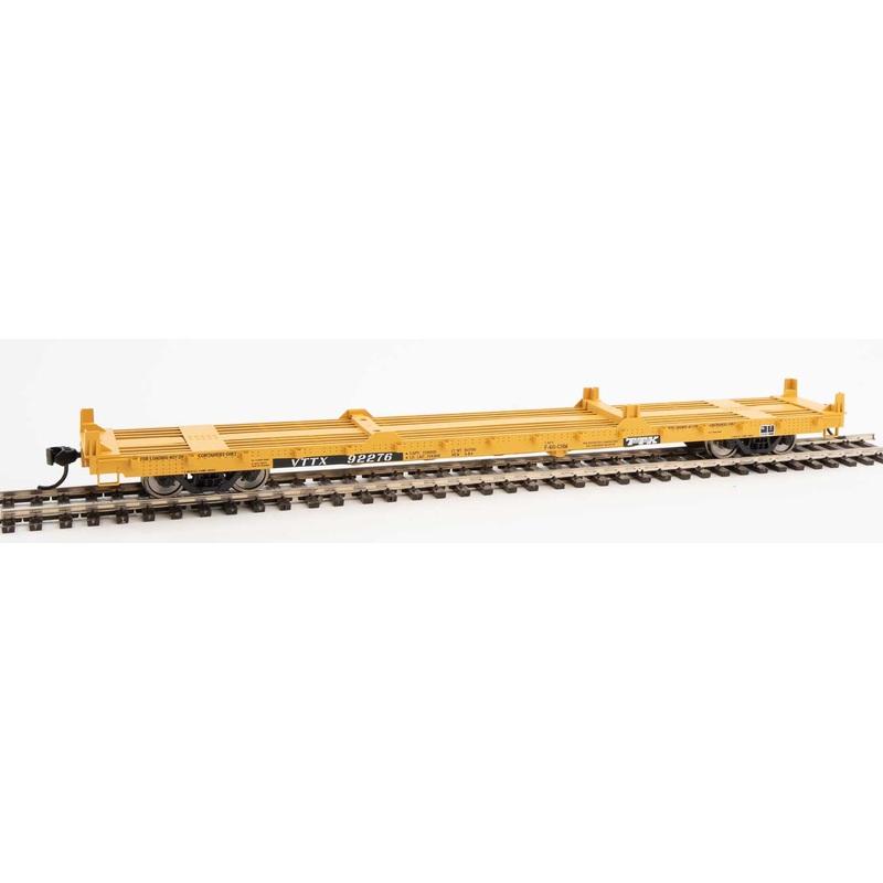 Walthers Mainline 910-5383 60' Pullman Flatcar "Container Service" TTX  VTTX 92276