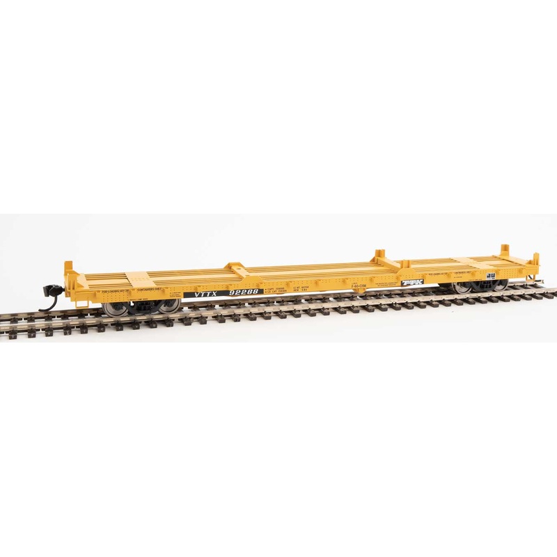 Walthers Mainline 910-5384 60' Pullman Flatcar "Container Service" TTX  VTTX 92288