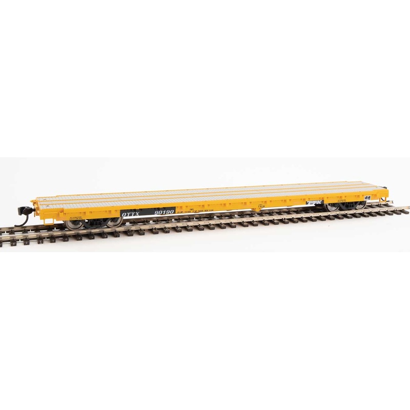 Walthers Mainline 910-5474 60' Pullman Flatcar "Farm Machinery" TTX OTTX 90190