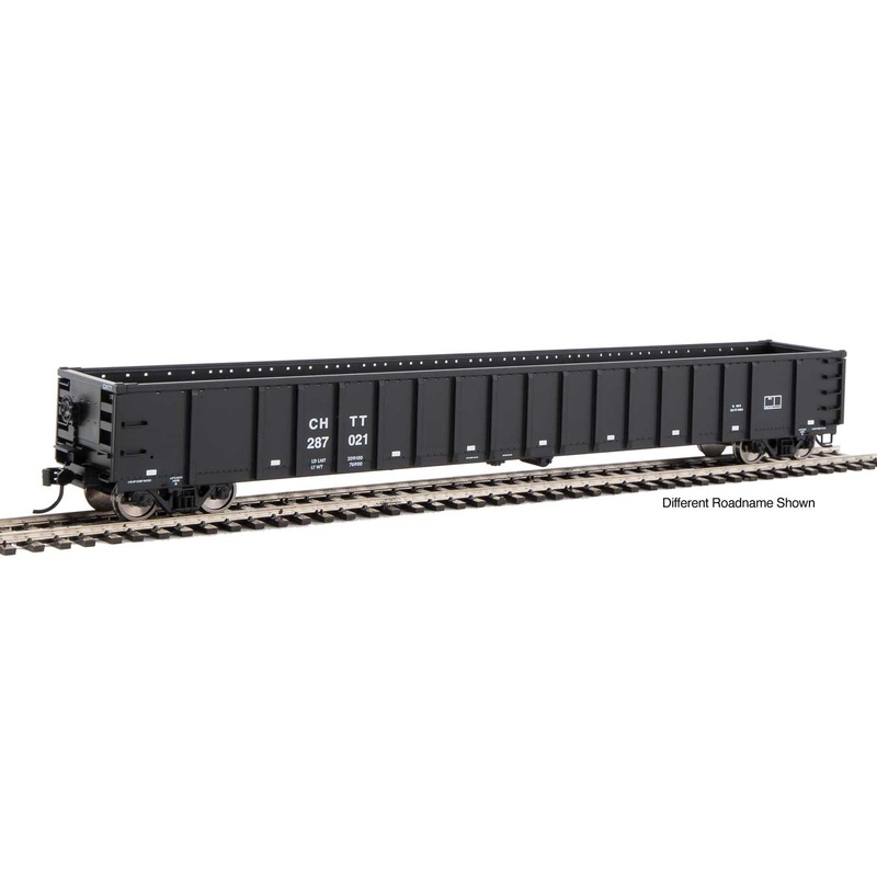 Walthers MainLine 910-6412 68' Gondola Chicago Heights UP/CHTT 287095