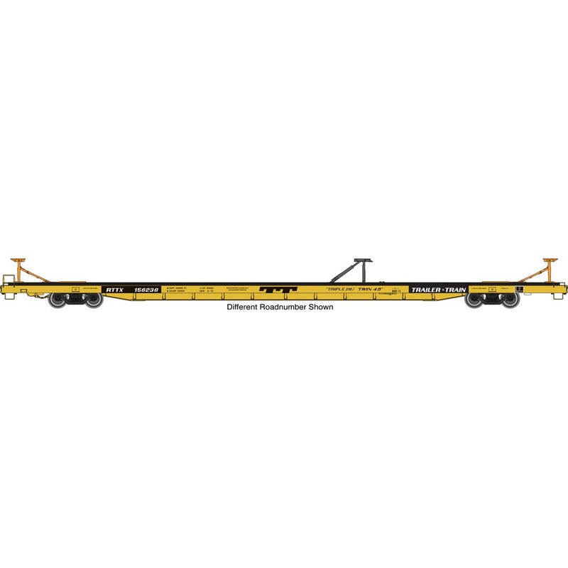 Walthers Proto 920-104220 HO Scale Bethlehem Flush-Deck Flatcar TTX "Triple 28" RTTX 160906