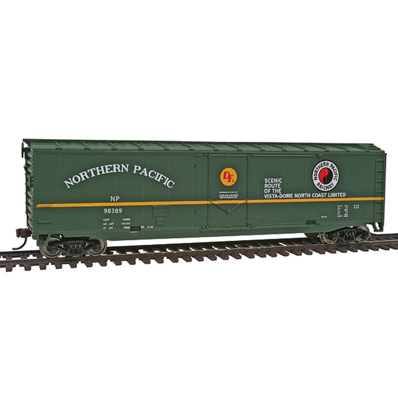 Walthers Trainline 931-1679 HO Scale 50' Plug Door Boxcar NP 98389 - NOS