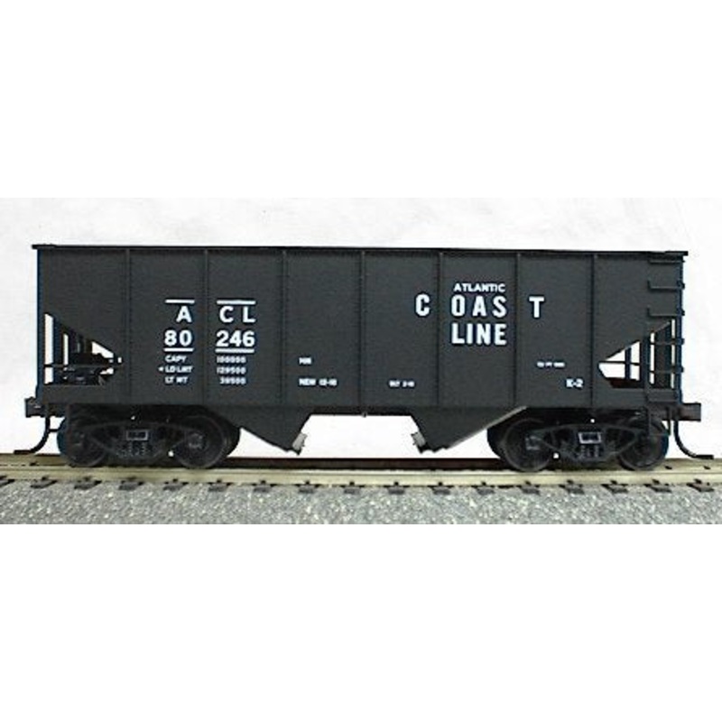 Accurail 2538 HO Scale 55 Ton 2 Bay Open Hopper Kit Atlantic Coast Line ACL - NOS
