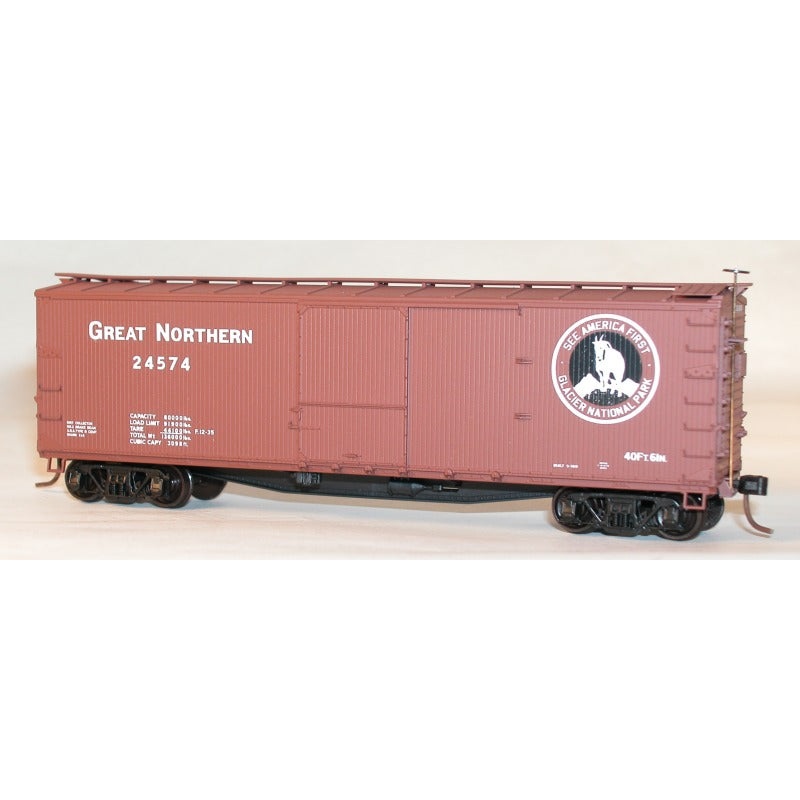 Accurail 3391 HO Scale 40' Double Sheath Boxcar Kit Great Northern GN - NOS