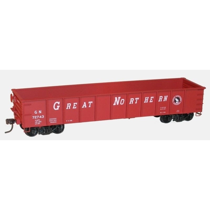 Accurail 37404 HO Scale 41' AAR Steel Gondola Kit 3 Pack Great Northern GN - NOS